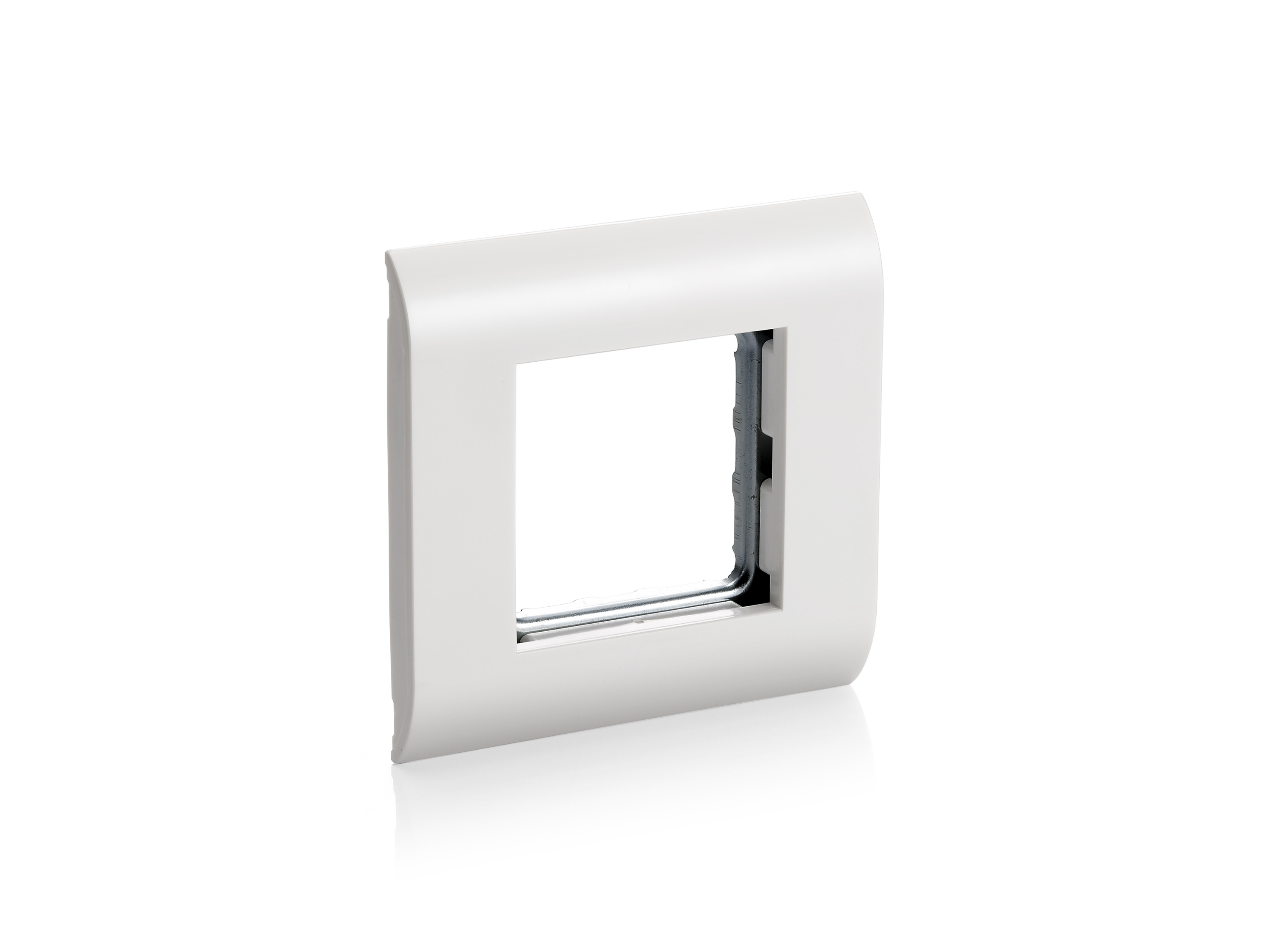 Equip Français Façade modulaire - Fenêtre - Blanc - Plastique - Sans vis - 80 mm - 80 mm - 43 g