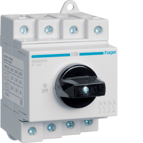 Hager SB432PV - 1000 V