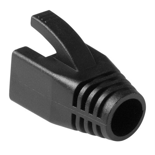 ACT FA2008 Protection de contact RJ-45 noir 25 pièces, protège les connexions