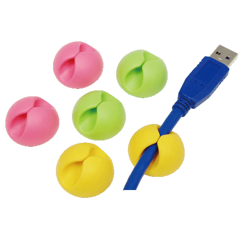 LogiLink KAB0010 Attaches de câble de différentes couleurs