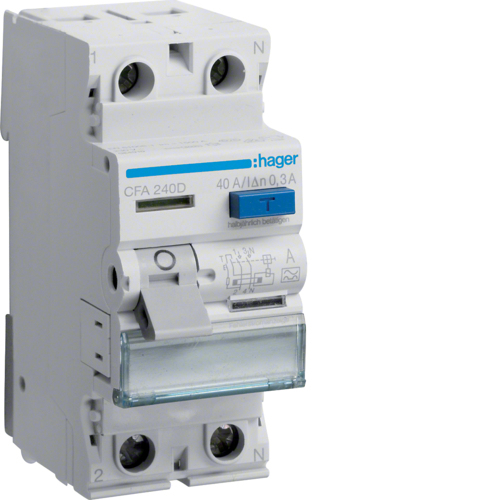 Hager CFA240D - Dispositif différentiel - Type A