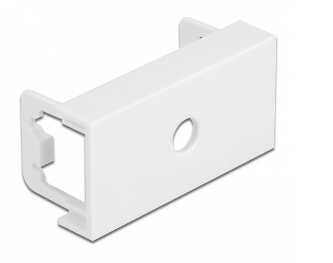Delock 81368 - Blanc - Polycarbonate (PC) - Sans vis - Universel - 22,5 mm - 22 mm