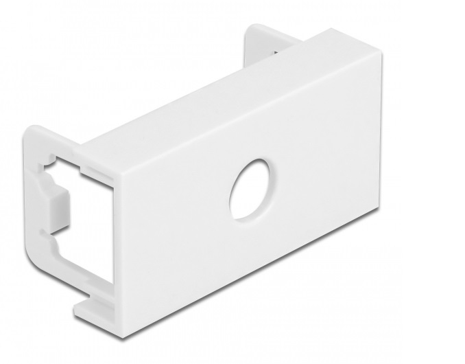 Delock 81370 - Blanc - Polycarbonate (PC) - Sans vis - Universel - 22,5 mm - 22 mm