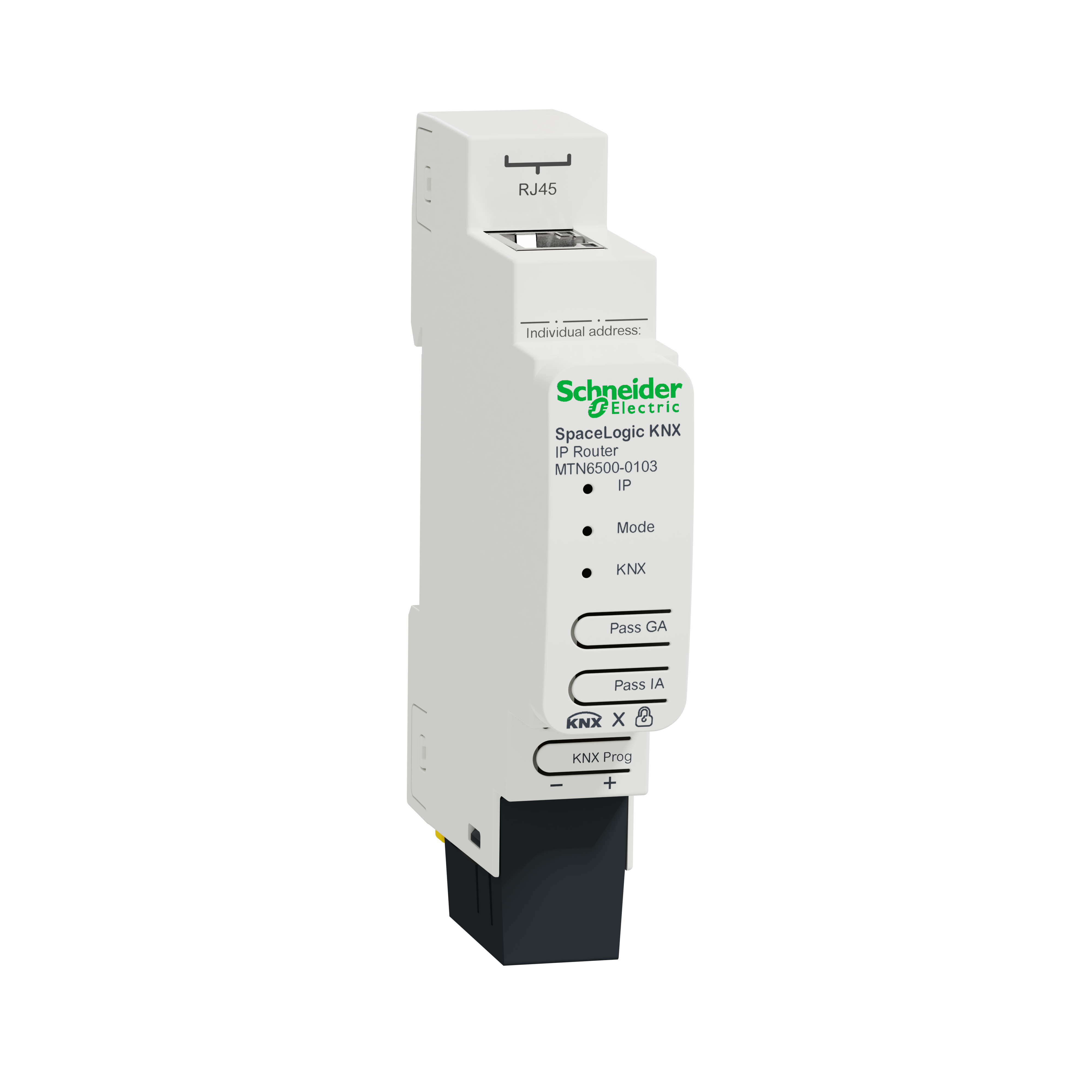 Routeur IP KNX APC SpaceLogic sur rail DIN MTN6500-0103