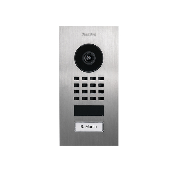 Doorbird D1101V - Stainless steel - IP65 - Stainless steel - Vertical - 802.3af - IEEE 802.3af - 4260423866782