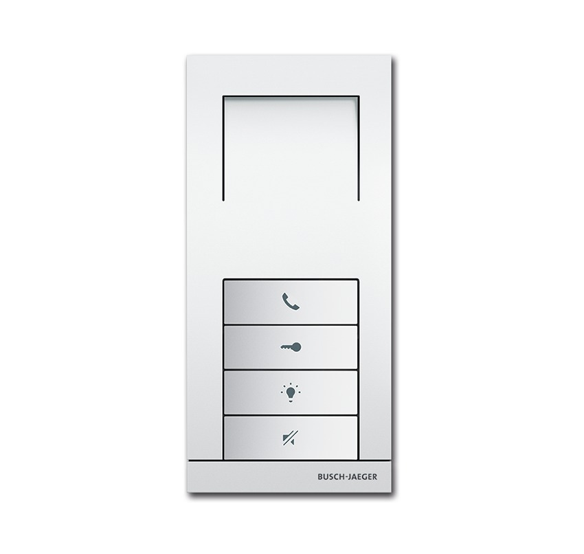 BUSCH JAEGER 2CKA008300A0326 Väggenhet 1 modul vit - 2CKA008300A0326