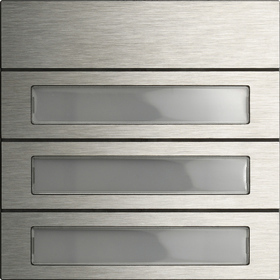 GIRA 5533920 - Module bouton d'appel - Acier inoxydable - GIRA - Acier inoxydable - 160 mA - Surface