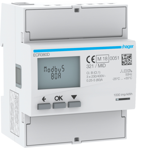 Hager ECR380D - IP20 - 50Hz