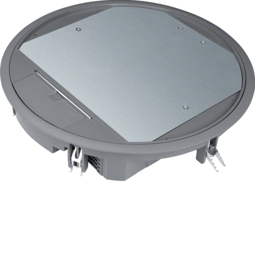 Hager VR12057011 - Acier satiné - EN50085-2-2