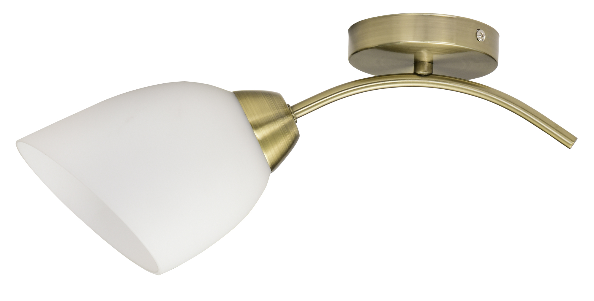 Applique murale BENITA Activejet patine E27 pour salon