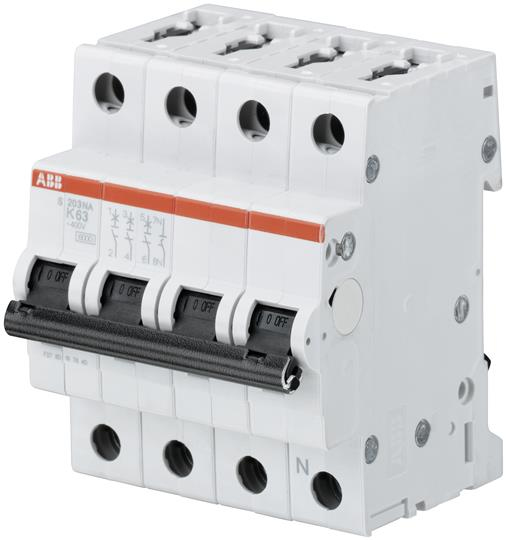 ABB 2CDS253103R0487 - Miniature circuit breaker - Multicolor - Metal,Plastic