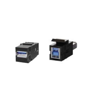 Bachmann 917.400 - USB 3.0 A - USB 3.0 B - Noir