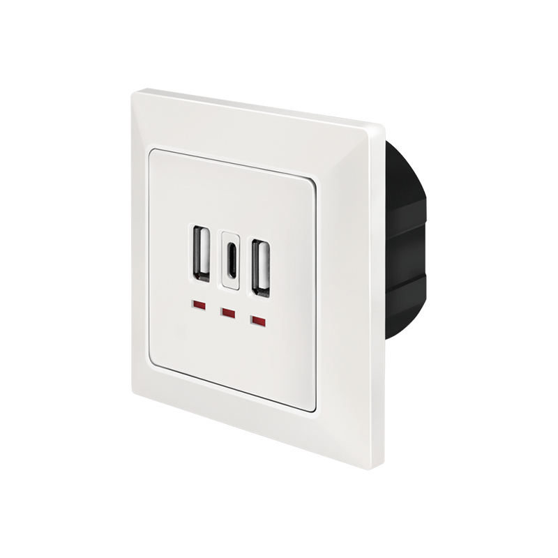LogiLink PA0254 Chargeur USB 2xA 1xC 3A Blanc