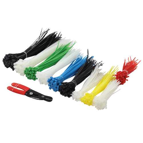 LogiLink KAB0019 Attache de câble 230 mm Couleurs mélangées