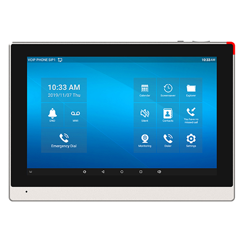 Fanvil I56A - 25,6 cm (10,1") - H.264 - Noir - Argent - 720p, 1080p - Android