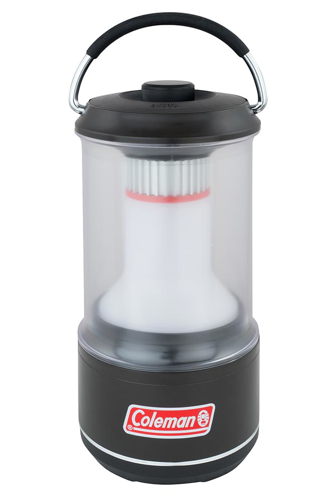 Coleman BatteryGuard - Lanterne de camping à piles - Noir, Blanc - IPX4 - 600 lm - LED - 40 000 h