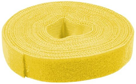 LogiLink KAB0051 Attache de câble 4m Jaune Fort 16mm