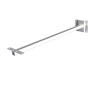 Esylux Wall Arm 700 WH - White - Steel - 1 kg - 70 cm - 40 mm - 40 mm
