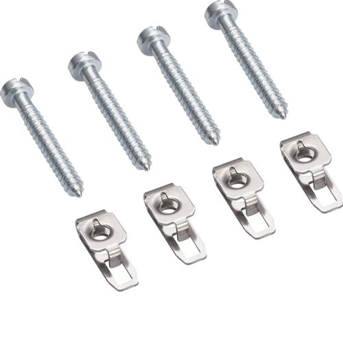 Hager ZZ44SF - Jeu de vis - Métal - Plastique - 4 pièces