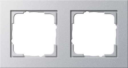 GIRA E2 - Aluminium - Thermoplastique - Sans vis - 80,8 mm - 151,9 mm - 9,3 mm