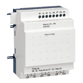 Schneider Electric SR3XT141BD - Blanc - 24 V - -20 - 55 °C - CSA C-Tick GL GOST UL EN/CEI 60068-2-27 Ea EN/CEI 60068-2-6 Fc EN/CEI 61000-4-11 EN/CEI 61000-4-12... - 220 g