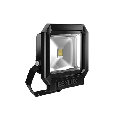 Esylux LED-Strahler 50W ADF MontagebÃ¼gel schwarz OFL Sun LED 3K