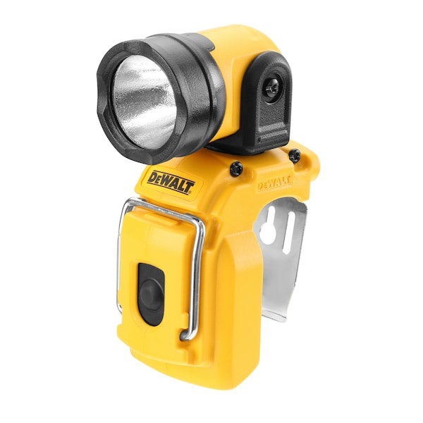 DEWALT DCL510N-XJ - Clip flashlight - Yellow - Buttons - LED - 130 lm - 10.8 V