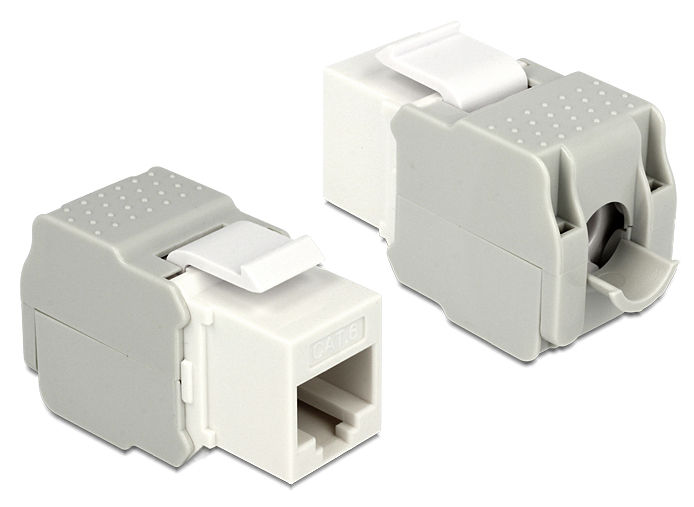 Delock 86341 - White - RJ-45 - LSA - 86341