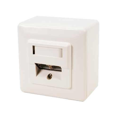 Boîtier de montage en surface LogiLink Cat5e 2 ports RJ45