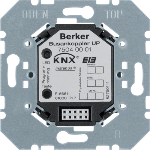 Berker 75040001 Composant Gris