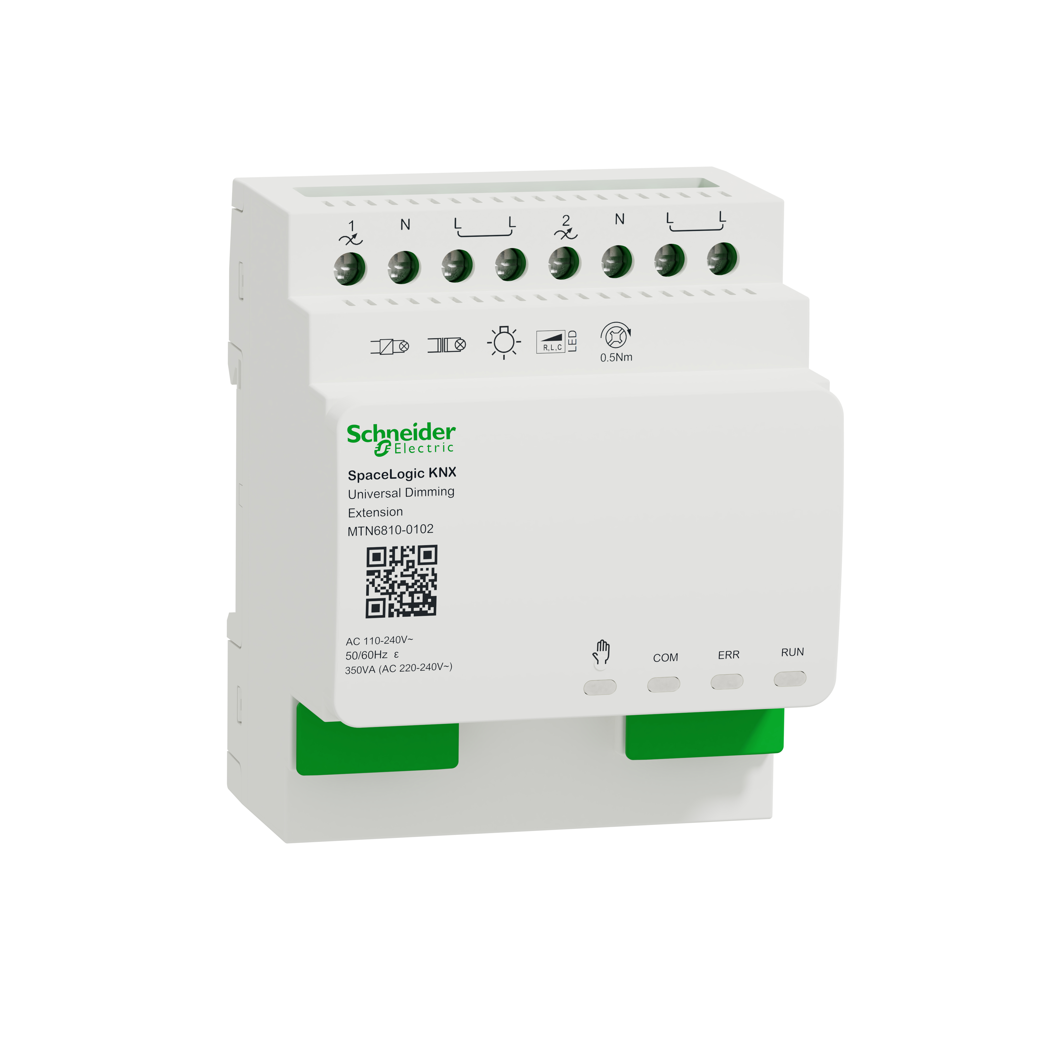 Variateur d'extension KNX SpaceLogic Schneider Electric MTN6810-0102