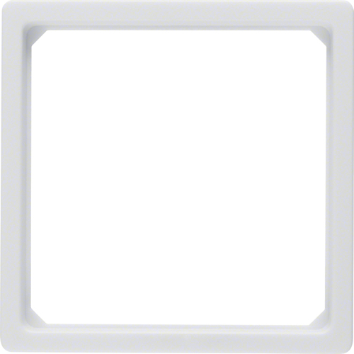 Berker 11096079 cadre blanc sans vis 50x50mm paquet de 10