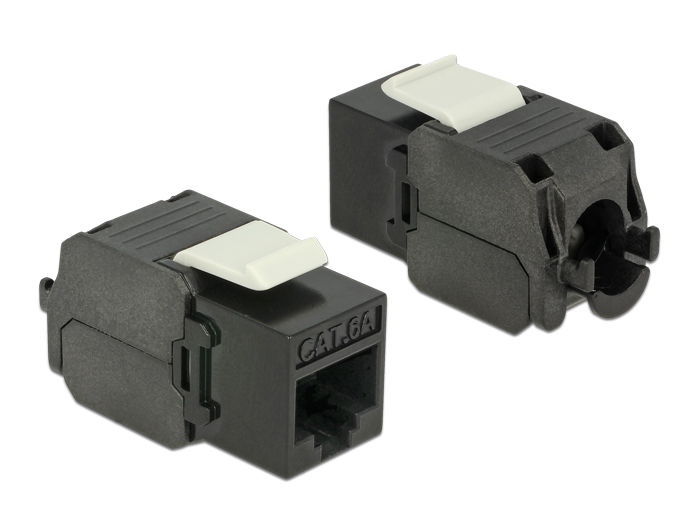 Delock 86267 - Black - RJ-45 - LSA - 16 mm - 37.8 mm - 22.5 mm - 86267