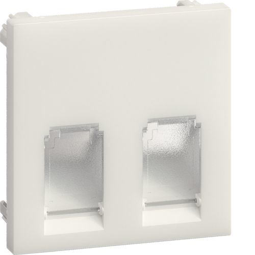 Hager GZDM29016 - Blanc - Acrylonitrile butadiène styrène (ABS) - Conventionnel - Hager - 55 mm - 55 mm