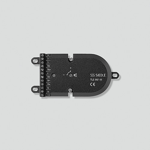 Siedle TLE 061-01 - Modules haut-parleur - Noir - Siedle - CE - 124 mm - 31 mm