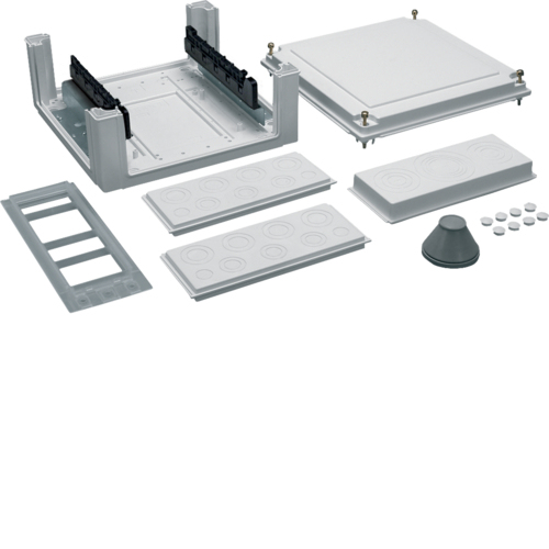 Hager U84S4N - Plastique - Blanc - IP54 - 307 mm - 149 mm - 324 mm