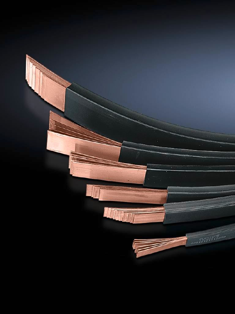 Rittal Copper rod, laminated 5x20mm, 2m long SV 3570.005 - 3570005