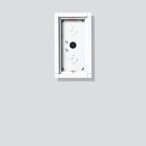 Siedle GA 612-2/1-0 - Boîte pour montage mural - Blanc - Siedle - 132 mm - 36,5 mm - 232 mm