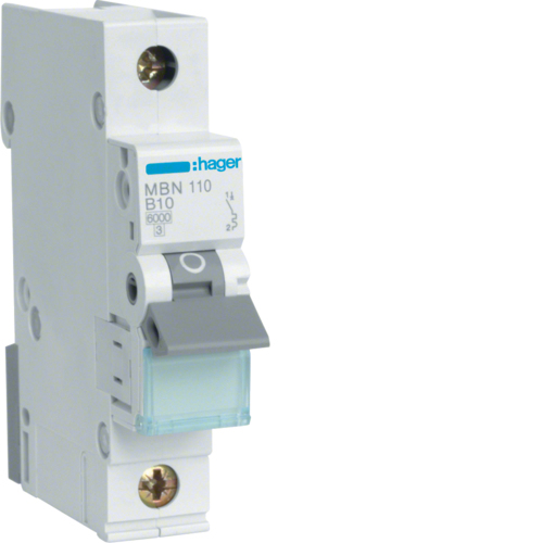 Hager MBN110 - 50 - 60 Hz - 10 A - 1P