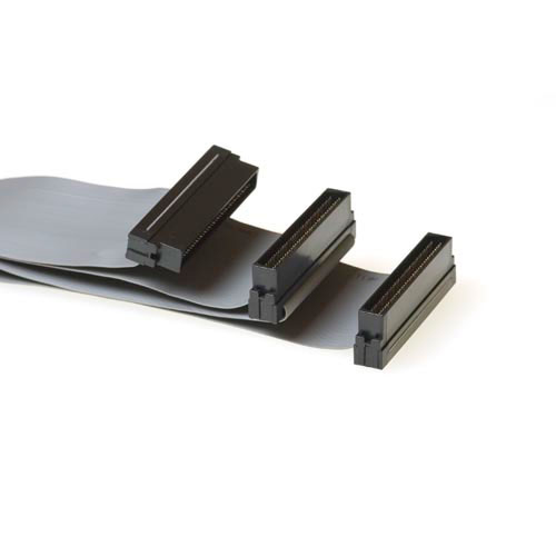 ACT Internal SCSI cable IDC68-IDC68, male/male, 0.80m, grey - AK3405