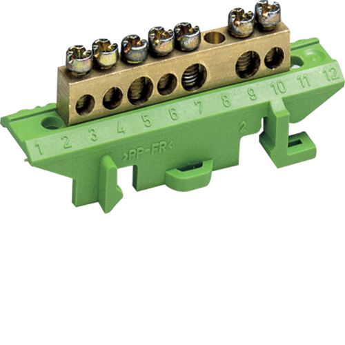 Hager KM07E - Vert - Laiton - 5 mm