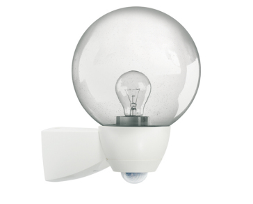 Esylux AL P Monza 130 - Outdoor wall lighting - White - Acrylonitrile butadiene styrene (ABS) - IP44 - Facade - II