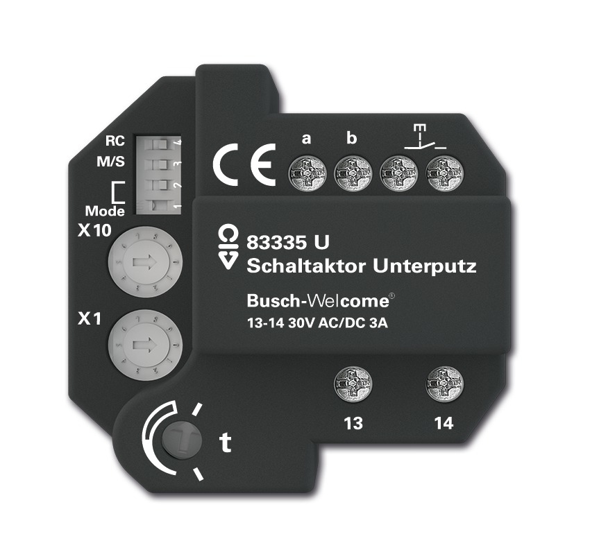 BUSCH JAEGER 3095-1 Coffret pour 2365 SR W Busch-Perilex