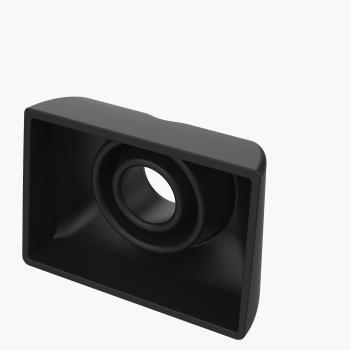 Axis 02213-001 - Square - Silicone - Black