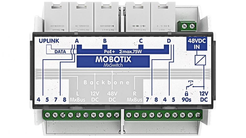 Mobotix MxSwitch PoE Network Switch