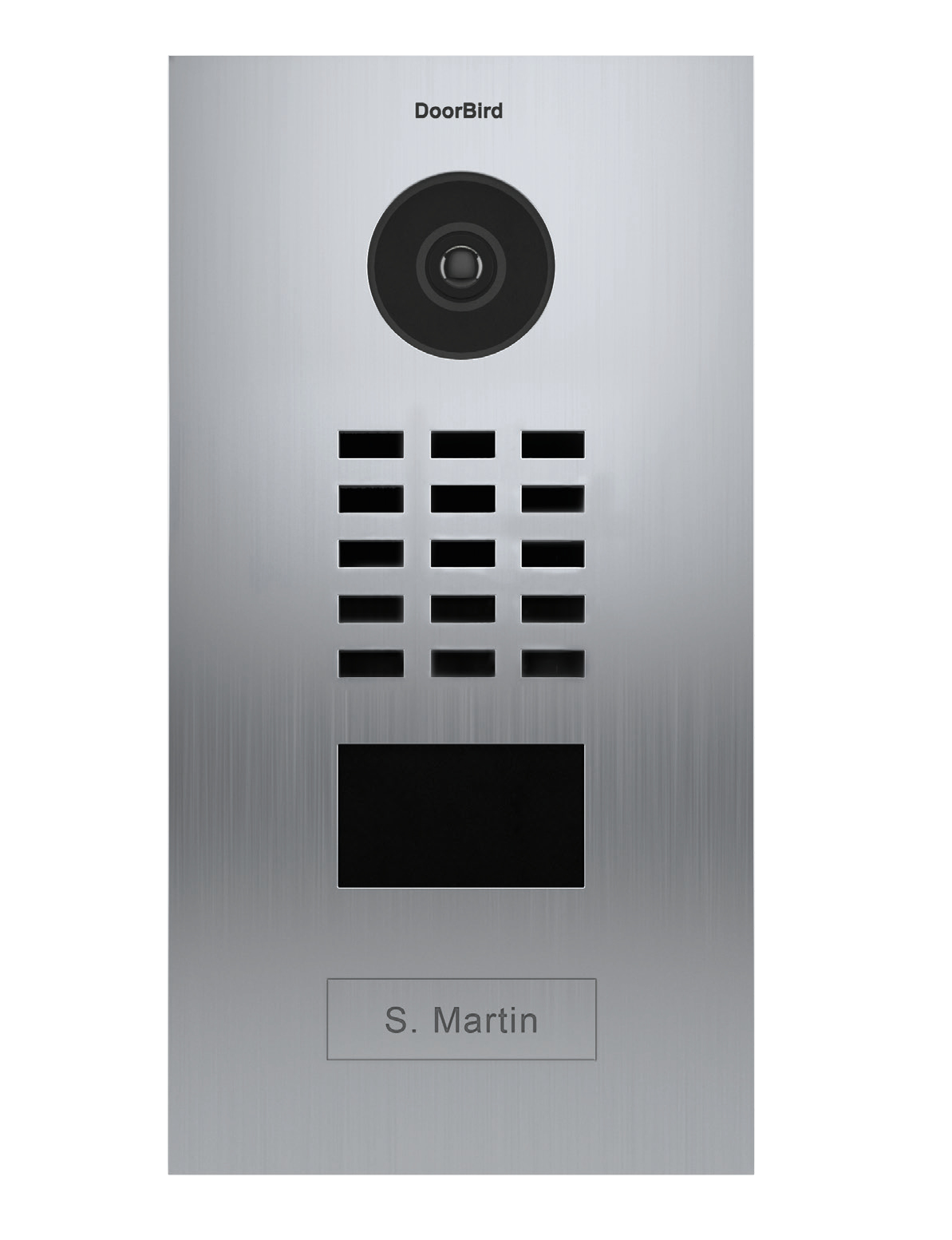 Portier vidéo IP Doorbird D2101V, acier inoxydable V2A - D2101V