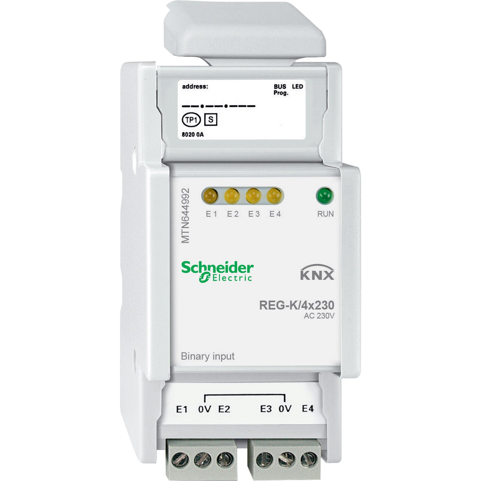 APC Schneider Electric Module binaire REG-K/4x230 MTN644992