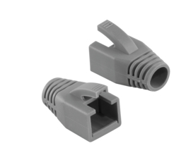 LogiLink MP0035 Lot de 50 cache-connecteurs RJ45 Gris