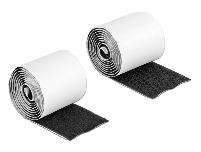 Delock 19063 - Plastic - Black - 50 mm - 1 m - 1 pc(s) - Polybag - 19063