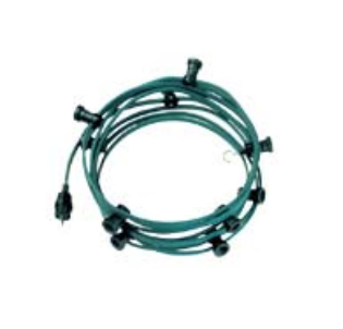 Bachmann 740.006 - 20 lampes - Vert - AC - 13,2 m